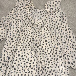 Leopard Print Blouse
